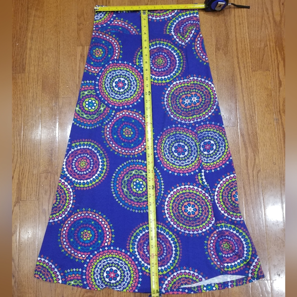 Cute Hippie Colorful Skirt Size XL 14/16 - Picture 4 of 6